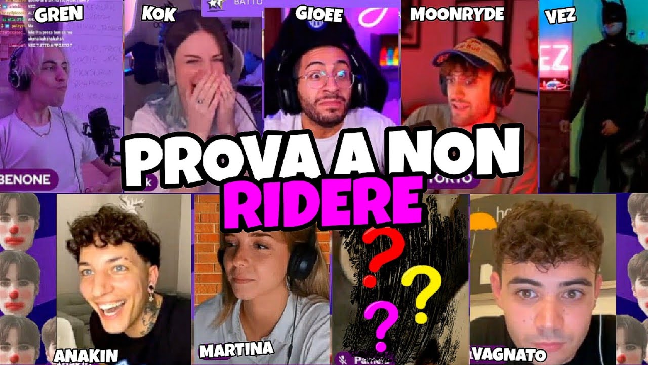 PROVA A NON RIDERE!!🤣🎪 con Vagnato, Anakin, Martina dell'Anna, Moonryde, Kok, Gioee e Vez (mvp)