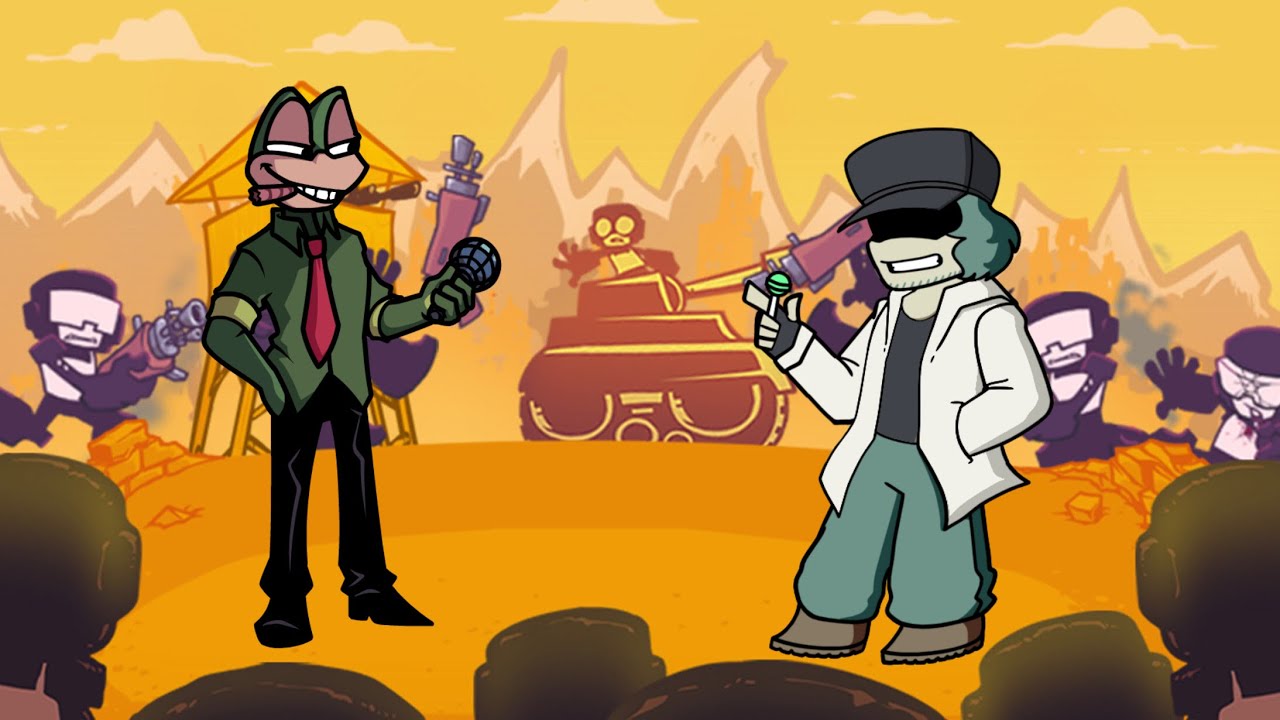 CROAK! Ugh but KADEDEV AND GARCELLO (LOLLIPOP) SINGS IT! Friday Night Funkin’ Cover