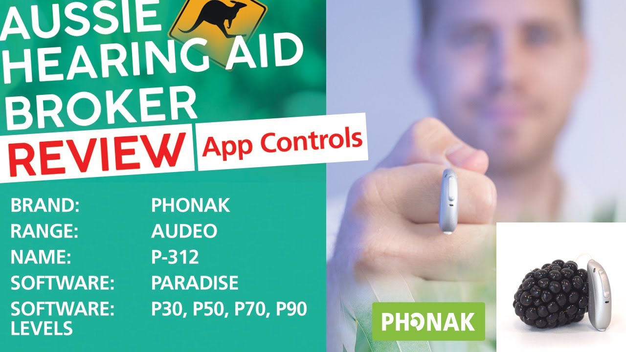 Phonak Aud&eacute;o Paradise P-312 myPhonak app | EarDeals