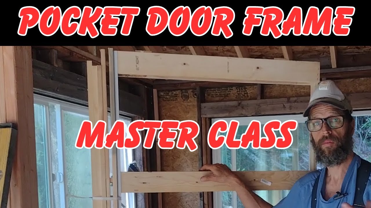How to Install a POCKET DOOR FRAME kit. 5 simple STEPS. Contractor Explains.