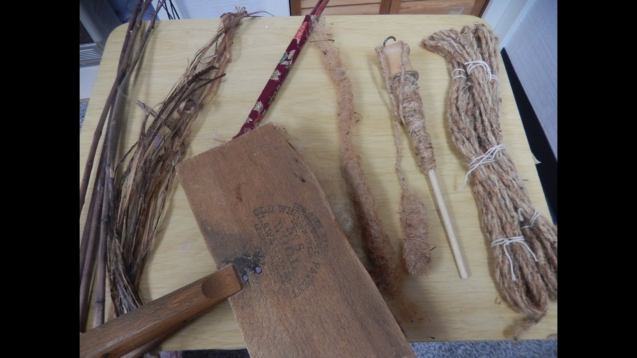 Drop spinning hemp dogbane (Apocynum cannabinum)-from wild plant to yarn