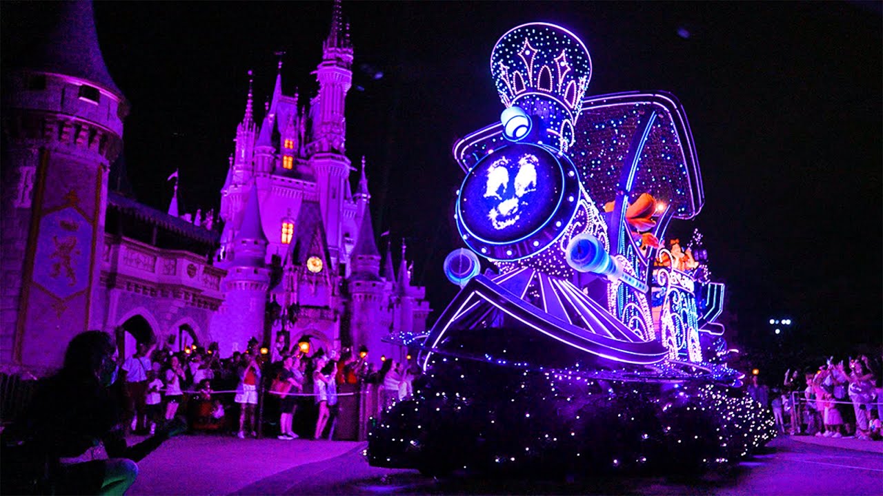 NEW Disney Starlight Parade - Nighttime Parade at Magic Kingdom - Full Show [4K POV]