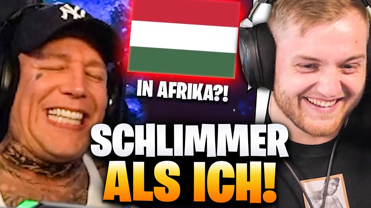 😂😱MONTE noch LOSTER im FLAGGEN-QUIZ! - Hungriger HUGO REAKTION  | Trymacs Stream Highlights