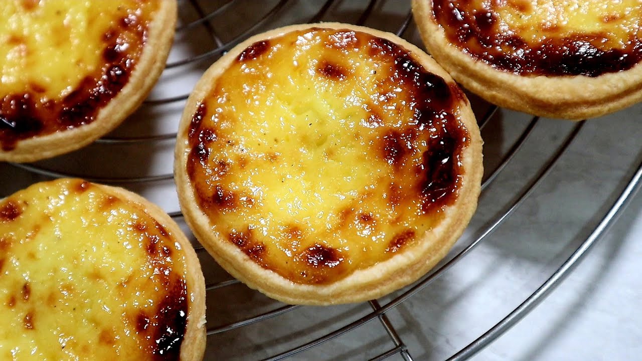 겉바속촉 진짜 맛있는 나만의 에그타르트 레시피 feat.파트브리제 - Portugal Egg Tart Recipe l 호야TV