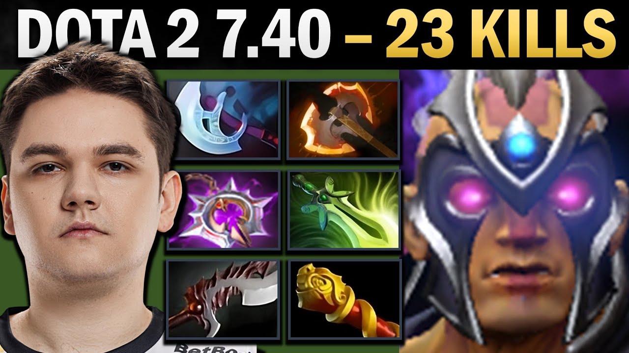 Anti-Mage Pro Carry with 23 Kills and Nullifier - Dota 7.41