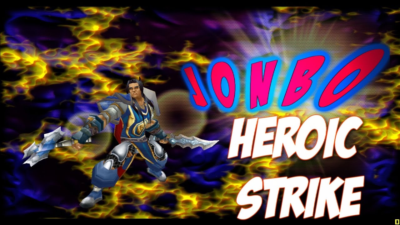 Heroic Strike is just about right