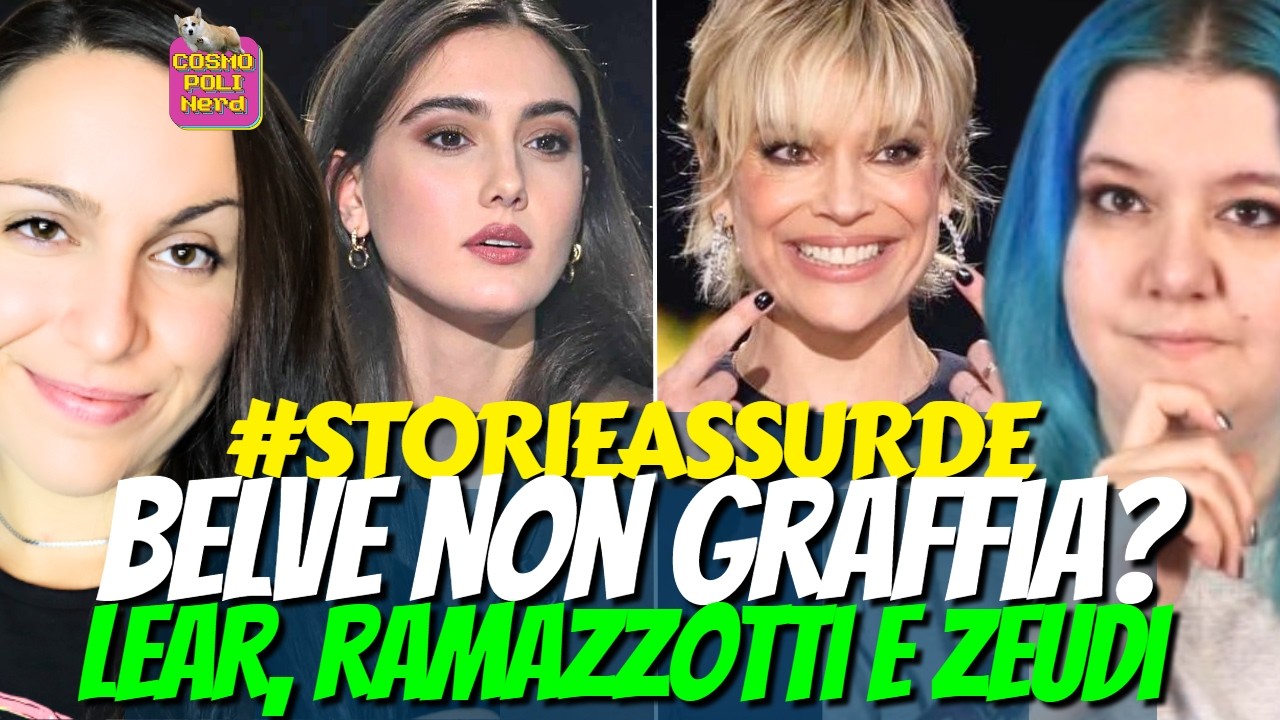 BELVE NON GRAFFIA PI&Ugrave;? MICAELA RAMAZZOTTI, ZEUDI DI PALMA E AMANDA LEAR DA FAGNANI #STORIEASSURDE