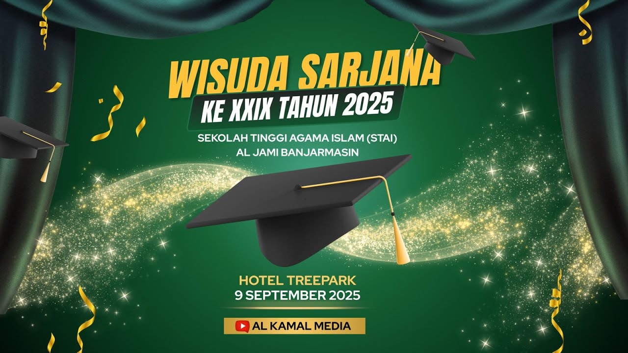 [LIVE] WISUDA KE XXIX TAHUN 2025 | STAI AL JAMI BANJARMASIN