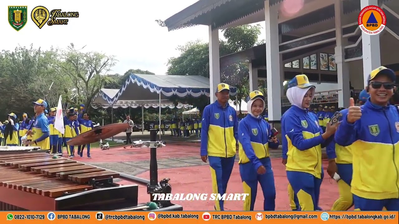 PELEPASAN KONTINGEN ATLET CABOR TINGKAT PORPROV KABUPATEN TABALONG OLEH BUPATI TABALONG 