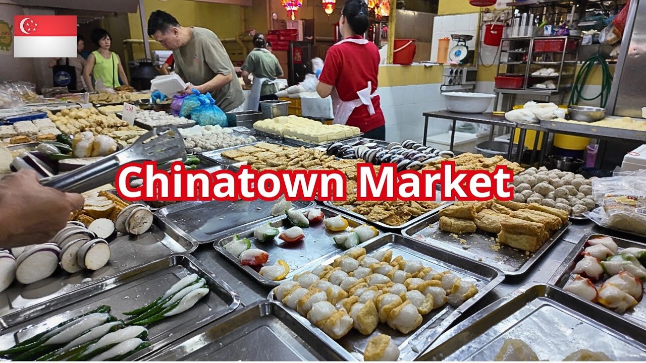 Chinatown Market:  Vibrant wet market, hawker center and street market.