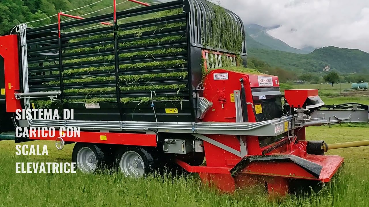 FALCIA AUTOCARICANTE RIBERI RS85C – TEST IN CAMPO