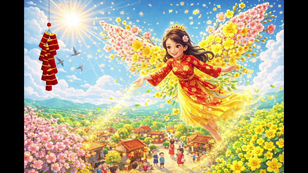 XUÂN GÕ CỬA (Cốc Cốc Cốc) - Nhạc Tết Thiếu Nhi Sôi Động Hay Nhất 2026 🌸