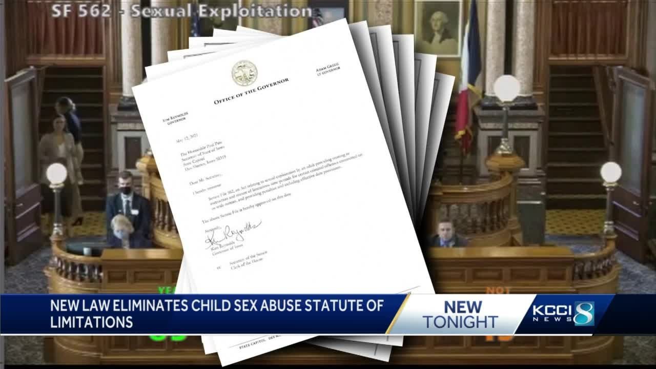 Governor signs law eliminating statute of limitation for child sex abuse
