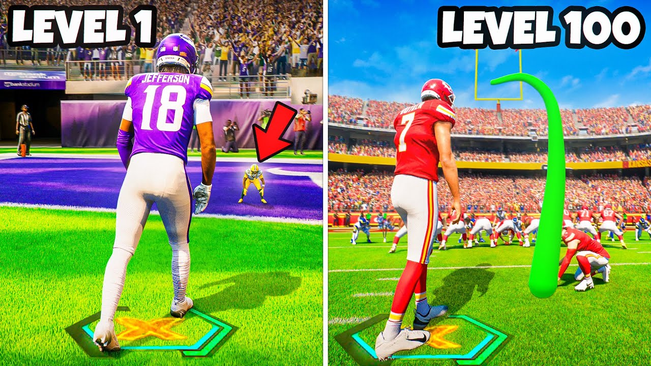 Я попробовал пройти челленджи в Madden с 1 по 100 уровень