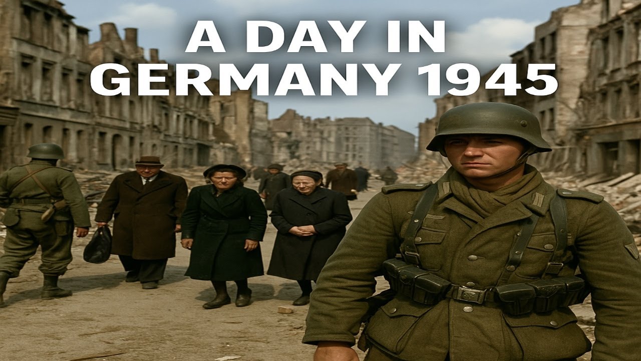 World War II Germany: 1945 Restored Footage