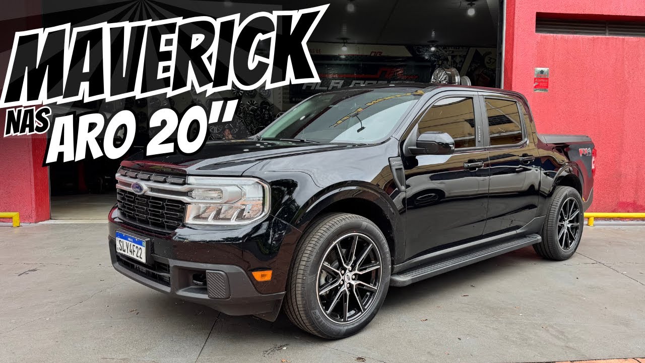 Ford Maverick com Rodas Esportivas Aro 20 Incrível!!!