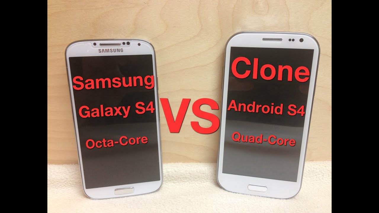 Review Android S4 Clone y comparación con Galaxy S4