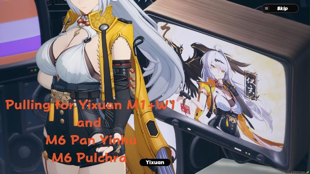 Zenless Zone Zero : F2P Pulls Yixuan M1+W1, Pan Yinhu M6 & Pulchra M6