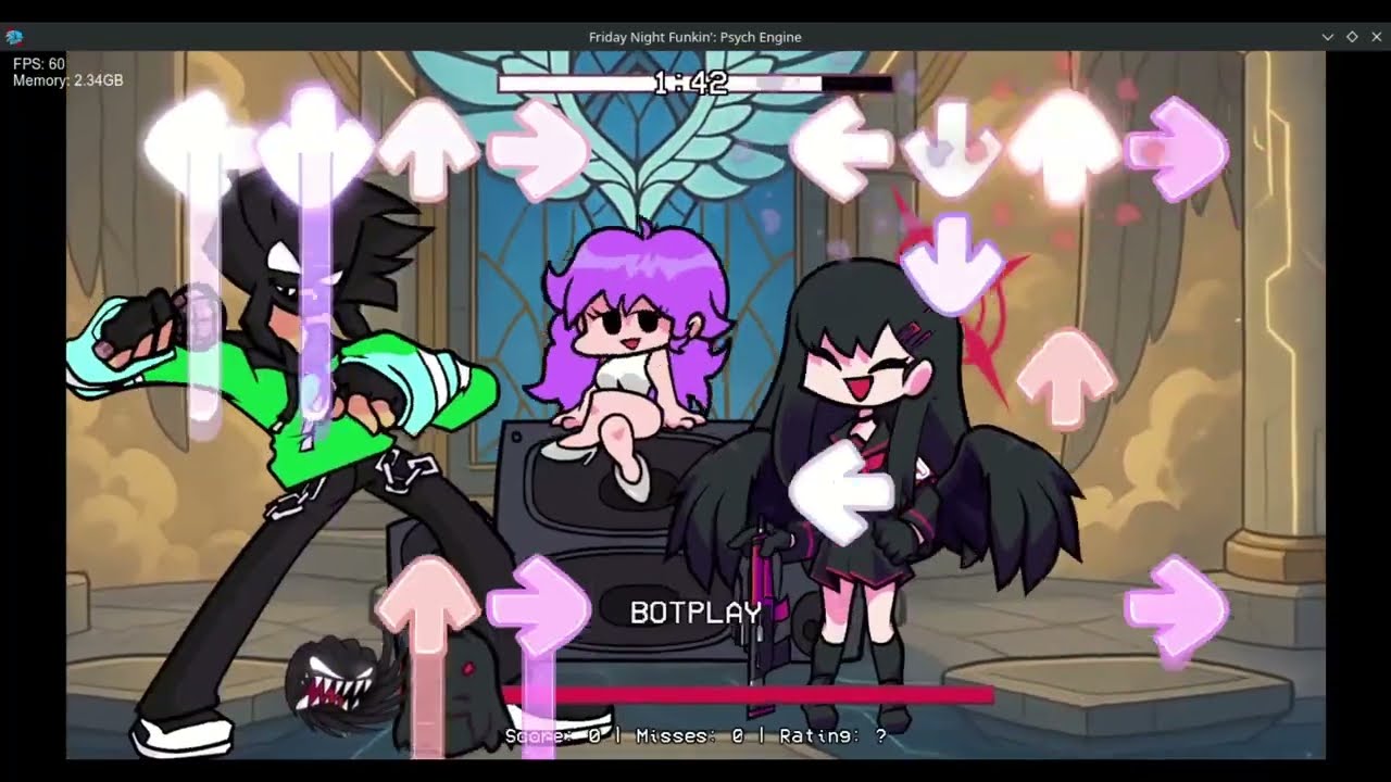 FNF Psychos VS Angels: Episode 2. (Another EXE week? But @AnasXAgoti and @BissanFNF sing it)