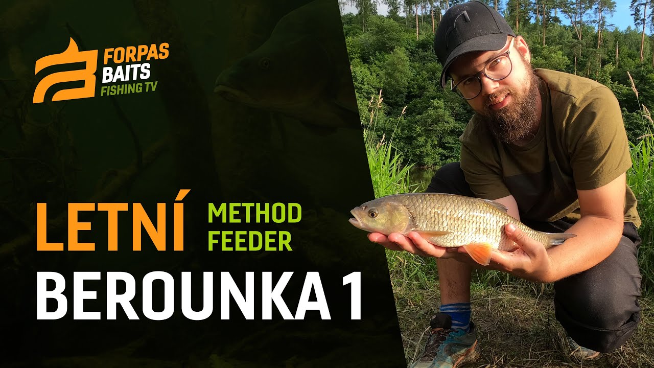 Berounka v létě 1 | Rybaření Method feeder + Krillové krmení