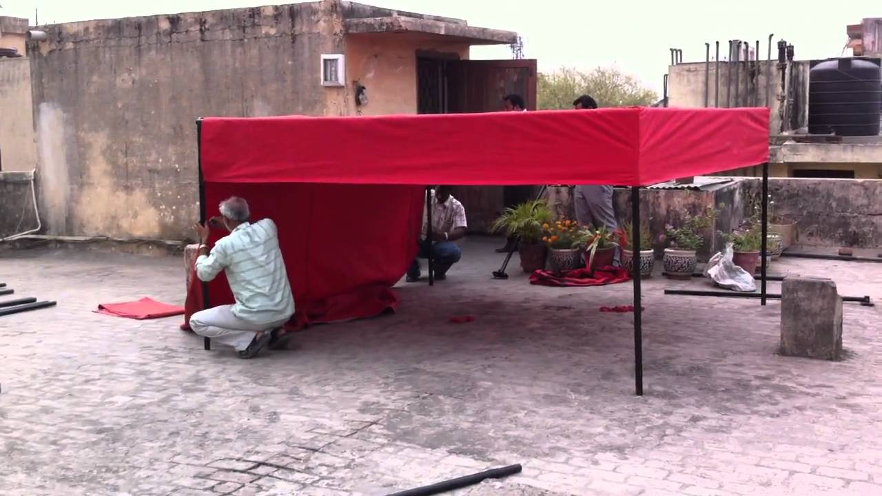 FRAME TENT 10x10 INSTALLATION BY AADI TENTS