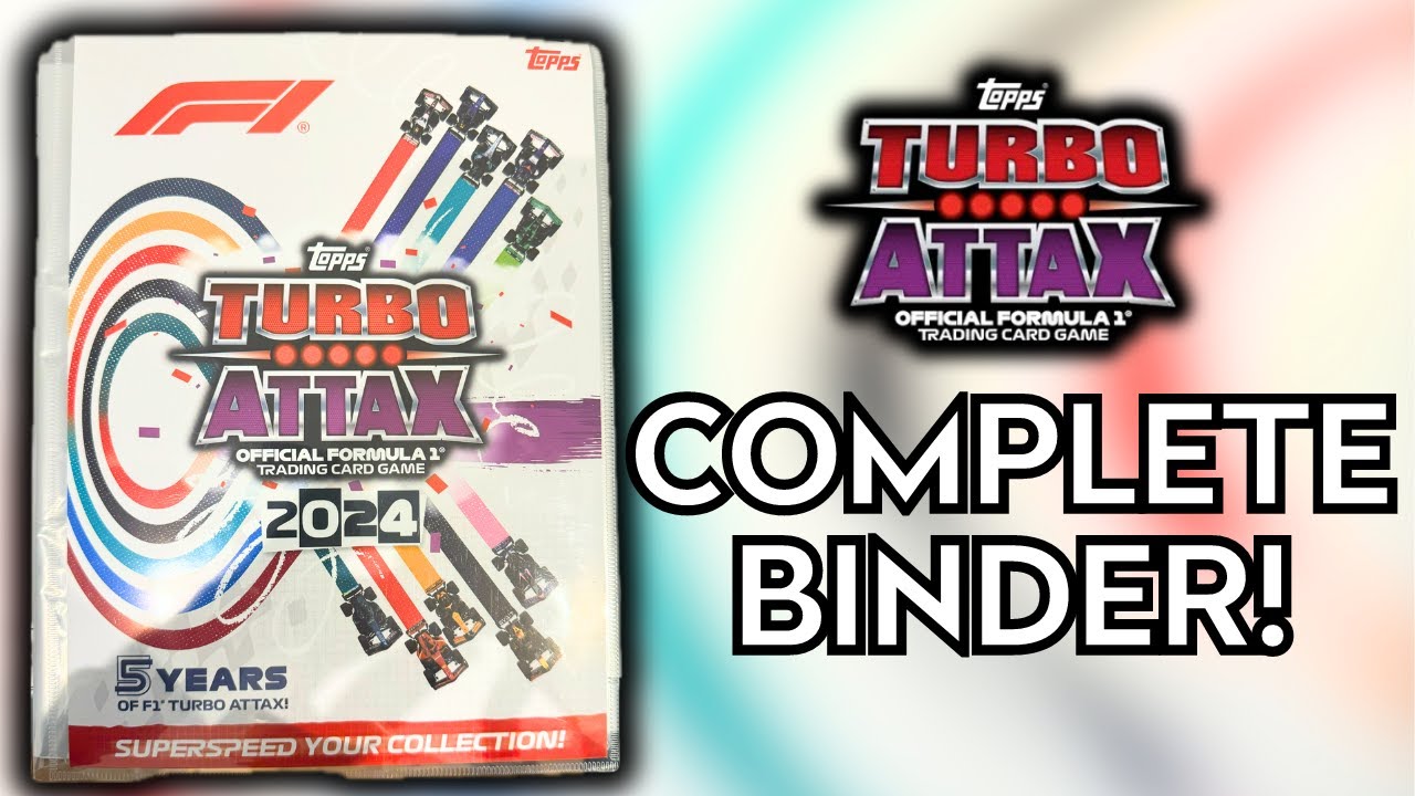 COMPLETE COLLECTION! | TOPPS F1 TURBO ATTAX 2024 | FULL BINDER UPDATE!