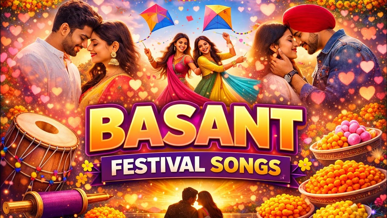 Basant Festival Songs 2026 🌼 | Best Punjabi Basant Songs | Kite Flying Special Songs #rj_079 