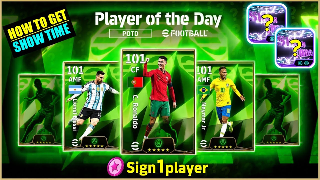 Как получить бесплатные карты POTD в eFootball 2026 🥶 Бесплатные Show Time уже здесь 🔥