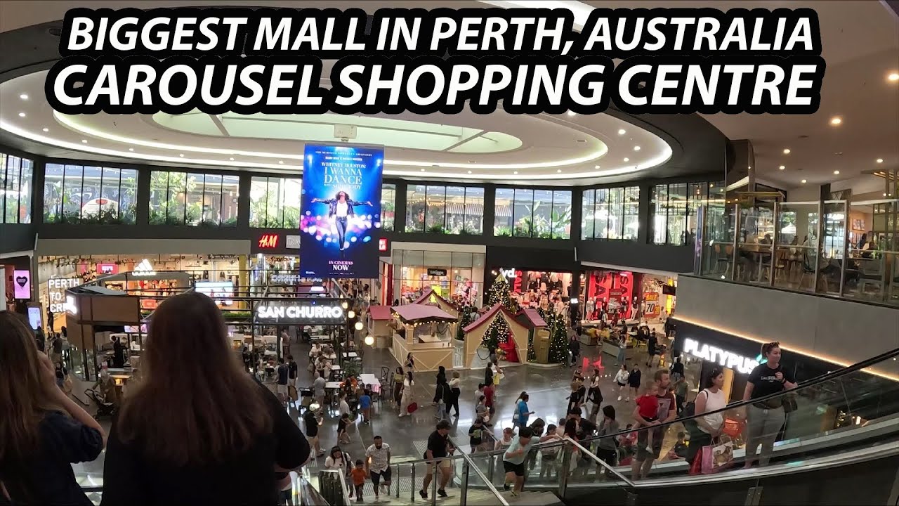 Walking Tour: CAROUSEL Shopping Centre in Perth, Australia (The Biggest Shopping Centre in Perth)