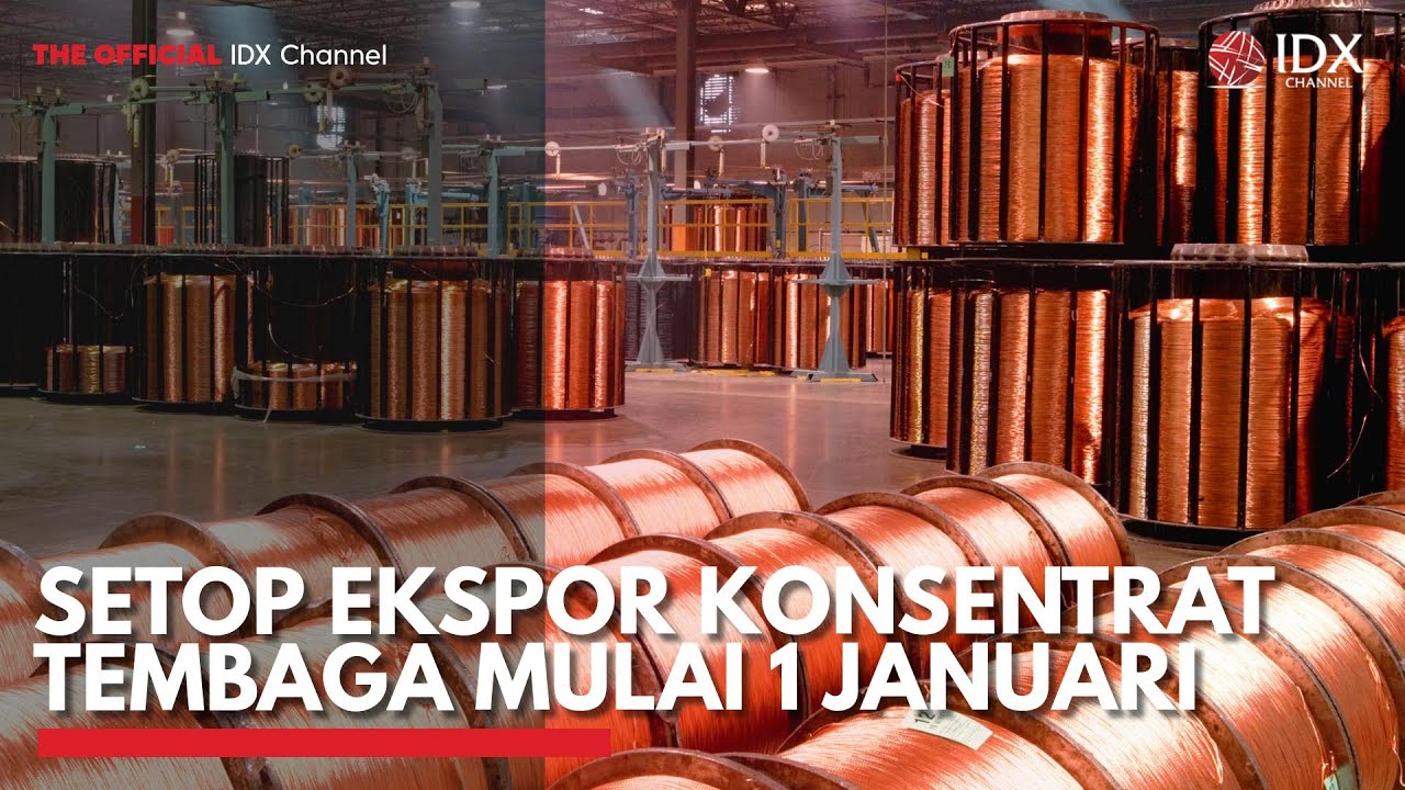 Setop Ekspor Konsentrat Tembaga Mulai 1 Januari | IDX CHANNEL