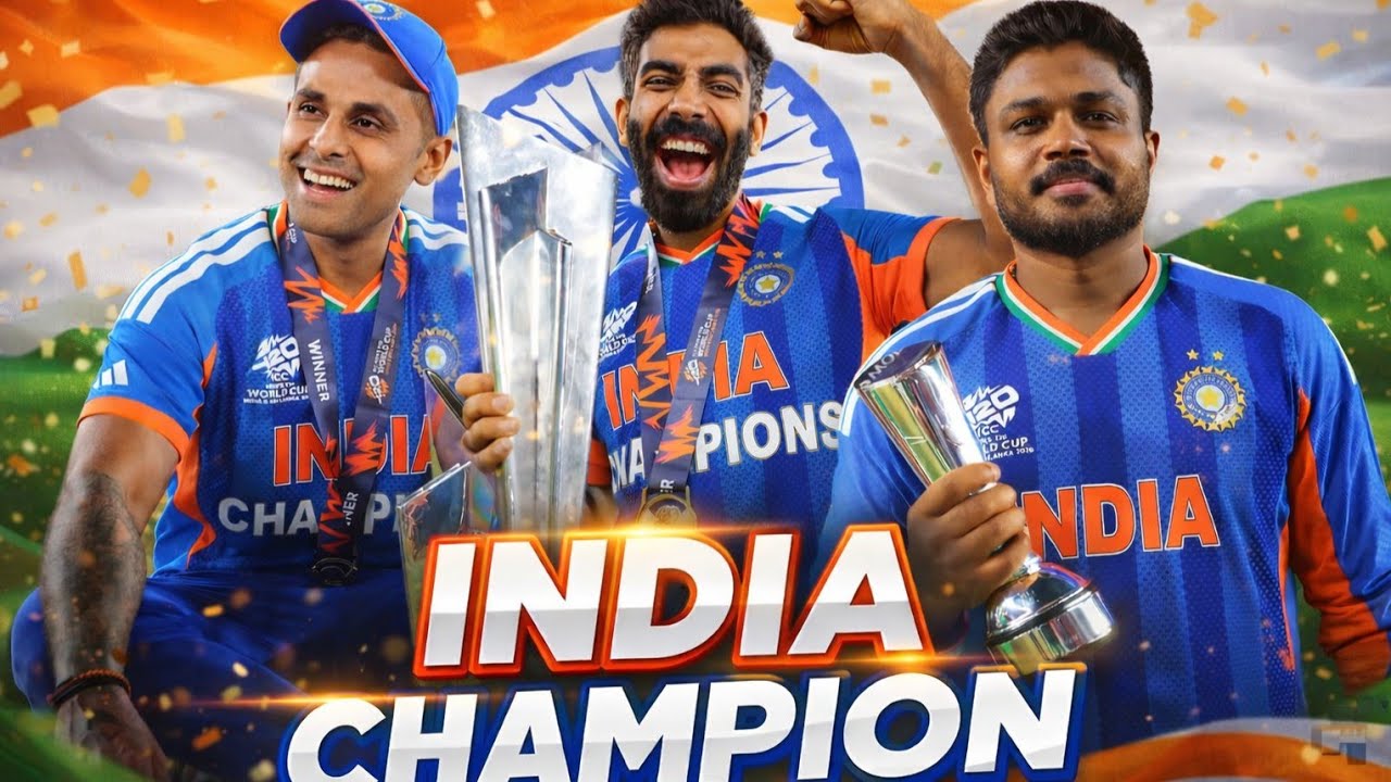 Back to back 🇮🇳 t20 worldcup winner india ! India champion t20 worldcup 2026 | sanju samson | bumrah