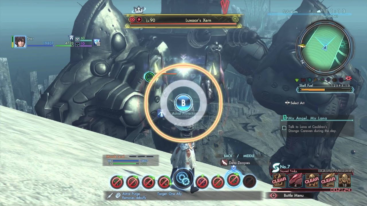 Xenoblade Chronicles X - Luxaar's Xern On Foot Solo (Psycho Launchers/Photon Saber)