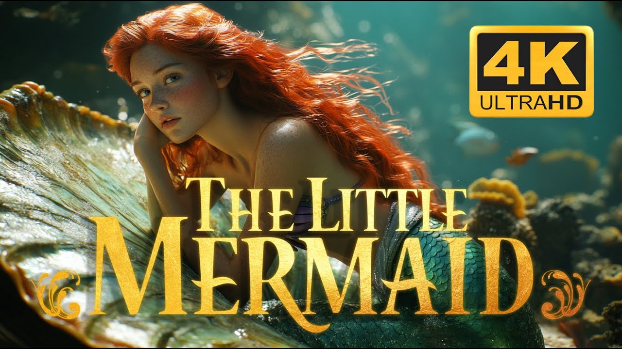 The Little Mermaid - LIVE ACTION MOVIE Trailer | AI Concept