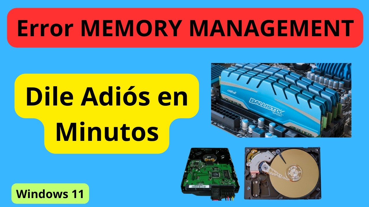 Решения ошибок «УПРАВЛЕНИЕ ПАМЯТЬЮ» для СИНЕГО ЭКРАНА в Windows