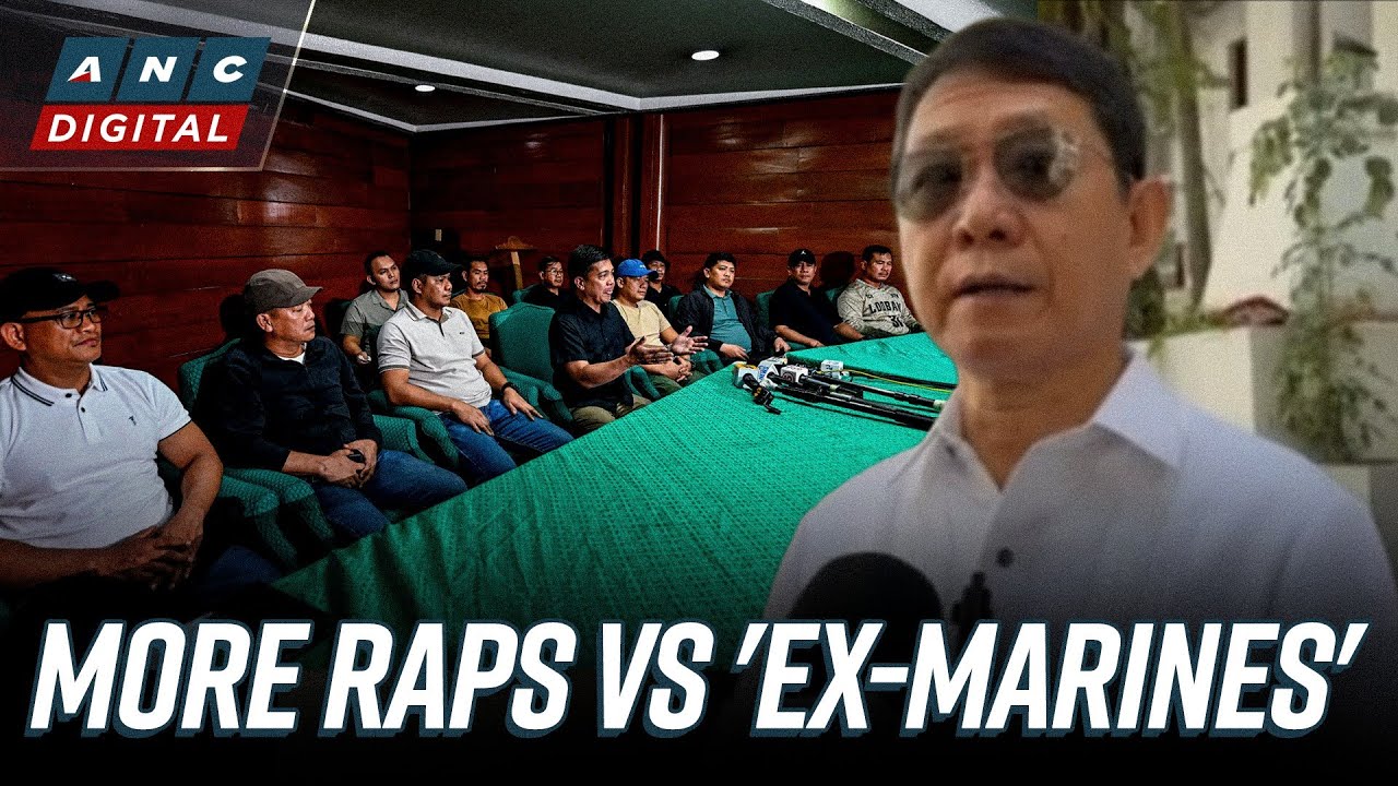 WATCH: NSA Eduardo Año files another complaint vs. 18 'ex-Marines,' Baligod | ANC