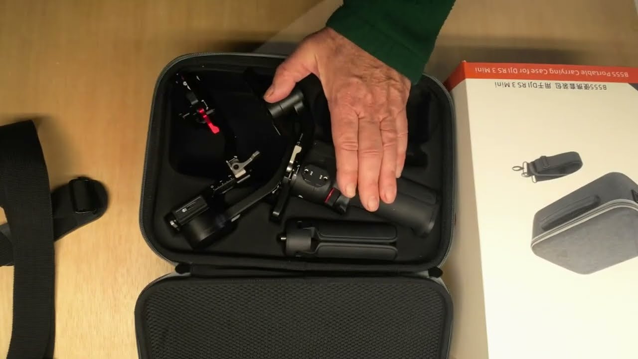 Anbee Ronin RS 3 Mini Carrying Case, Portable Shoulder Bag Travel Hard Shell Box Review, Sturdy