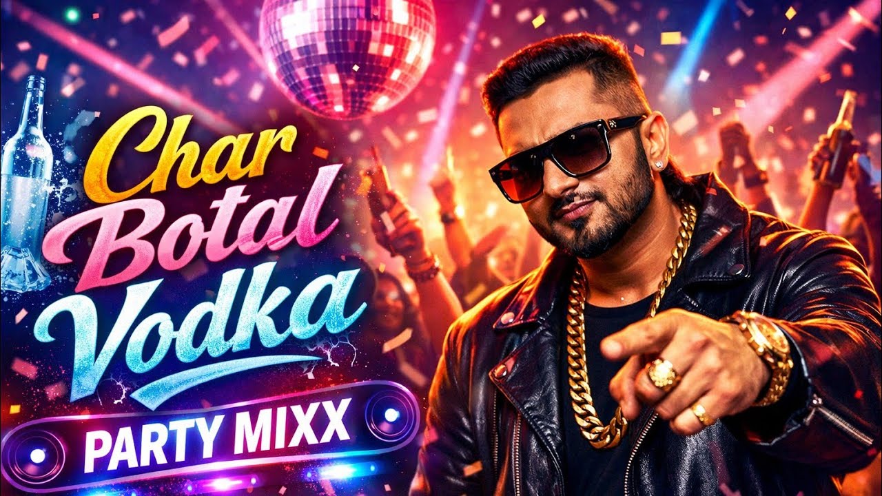 Char Botal Vodka (Honey Singh Style) | New Remix 2026 | Party Song 🔥