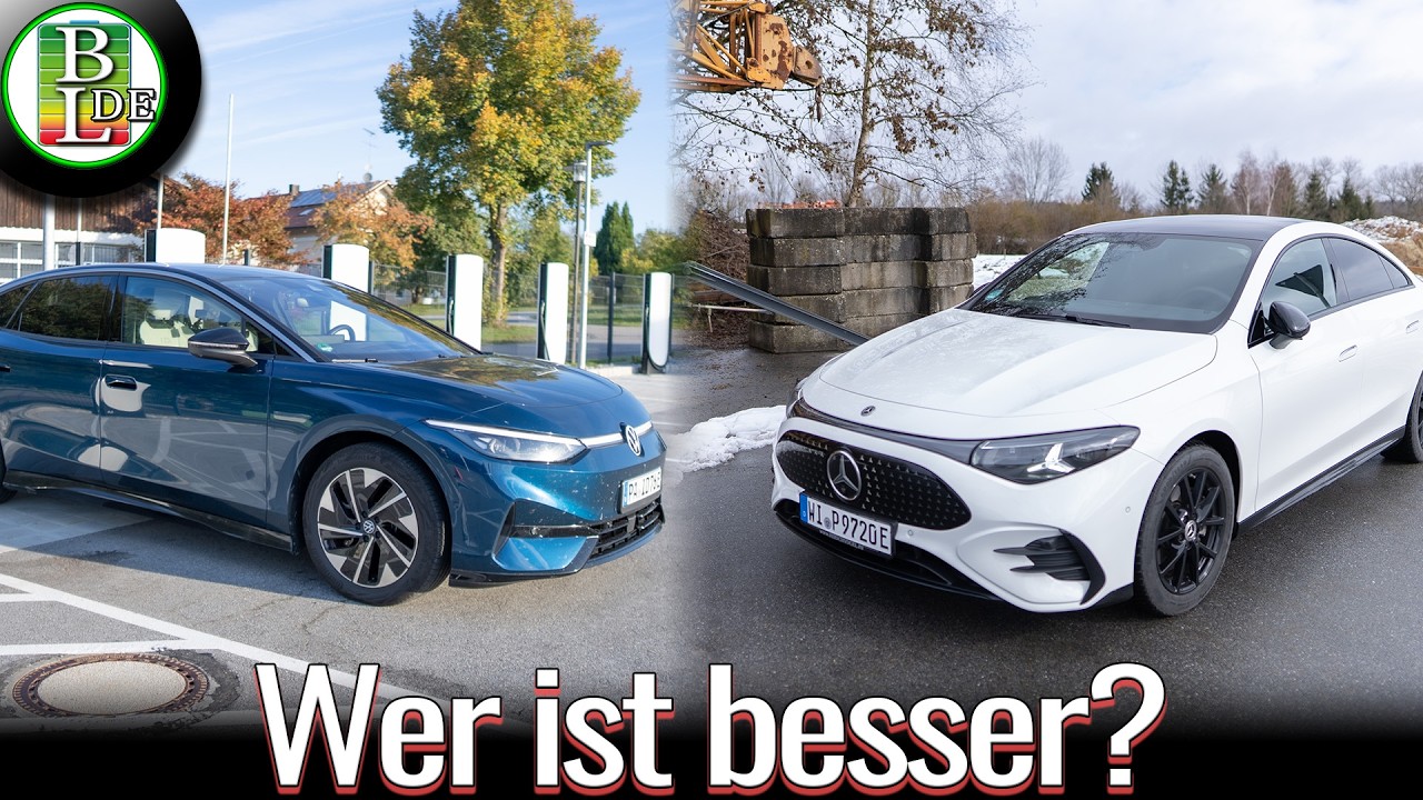 Mercedes CLA EQ vs VW ID.7 &ndash; Welches Elektroauto ist besser?