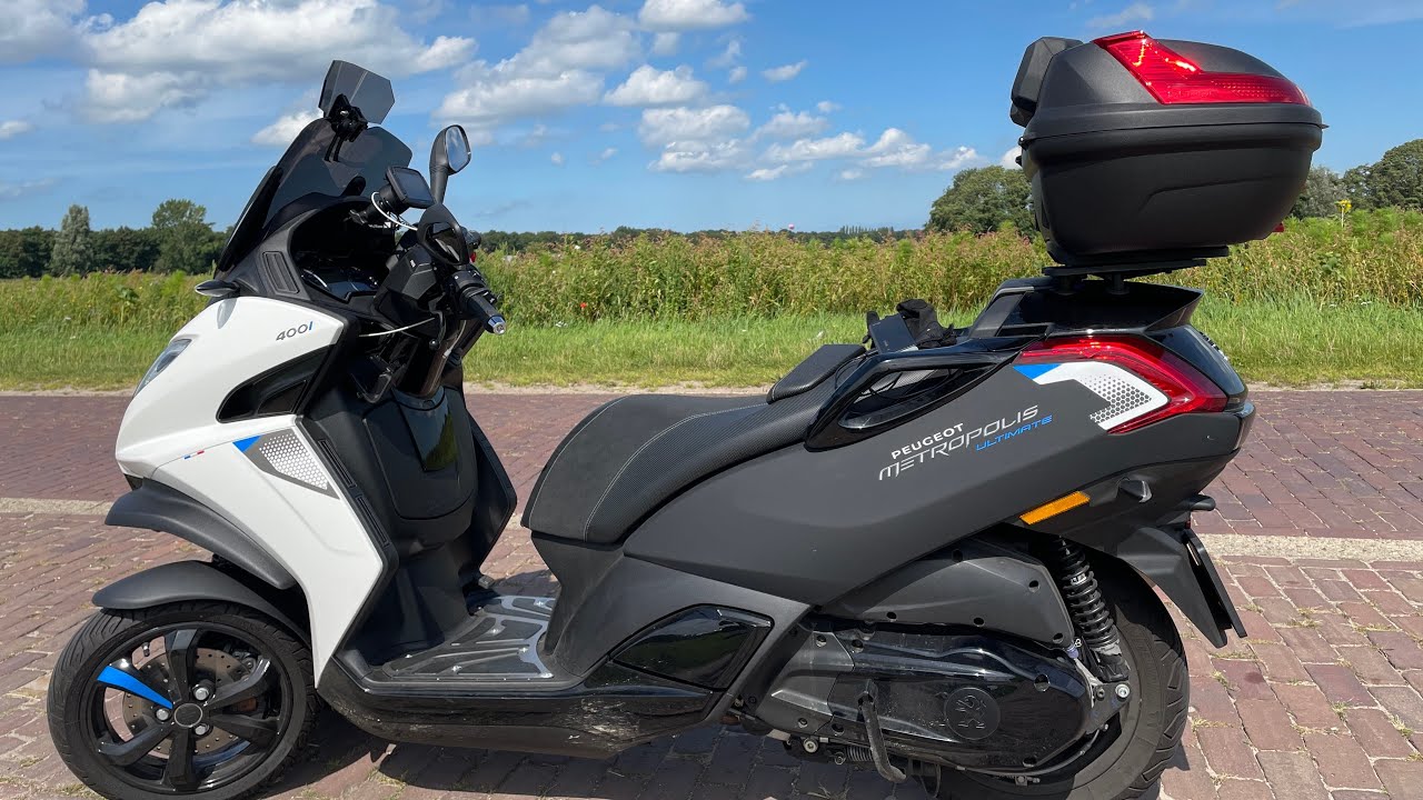 Doordeweeks ritje op de Peugeot. Even op bezoek bij oude klant.