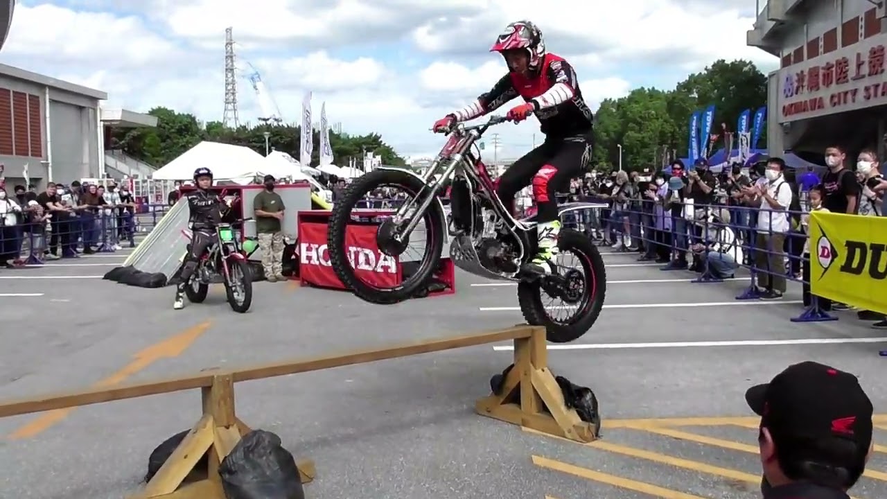 コザモータースポーツフェスティバル ２０２２　トライアル　デモンストレーションTrial demonstration