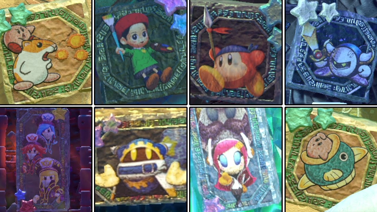 星のカービィ スターアライズ  全かくれキャラ石板(ドリームフレンズ)集 まとめ【星のカービィディスカバリー発売記念】