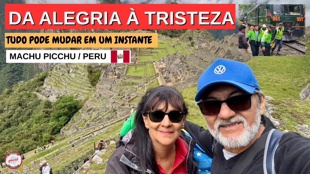 Machu Picchu nos encantou — o acidente nos entristeceu / Rumo ao Alasca