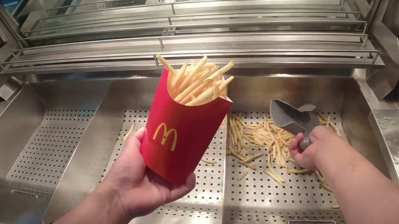 McDonalds POV Find something to do while not busy