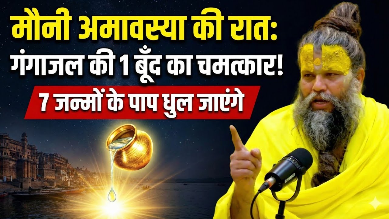 इस रात अमृत बन जाता है गंगाजल! जानें भगवान शिव द्वारा बताया गया गुप्त मंत्र। Premanandji Maharaj.
