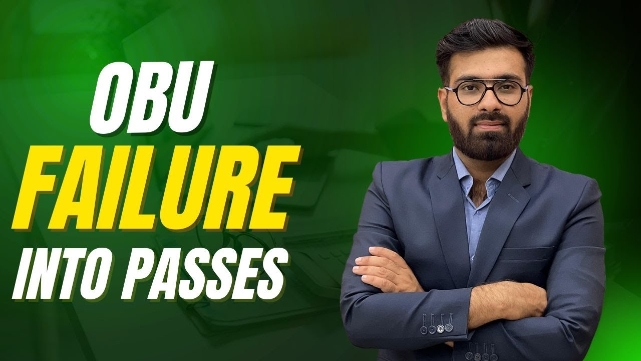 OBU Failures After Appeal Turn into a PASS! 🎓✅