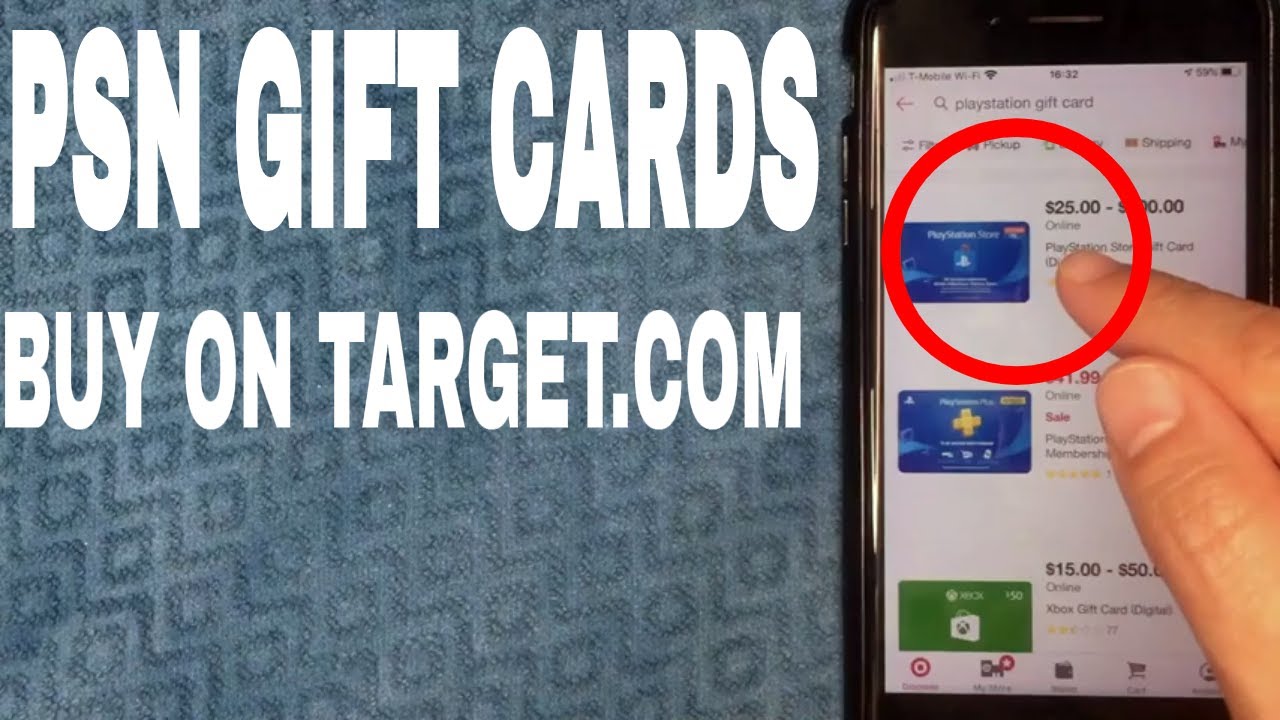 ✅  How To Buy Playstation PSN Gift Card On Target 🔴