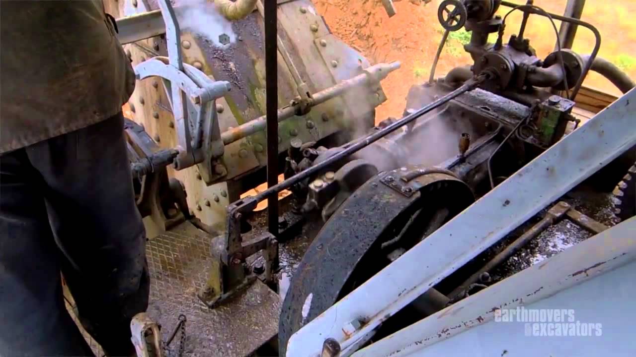 Ruston Hornsby Steam Shovel at Lake Goldsmith | Earthmovers & Excavators