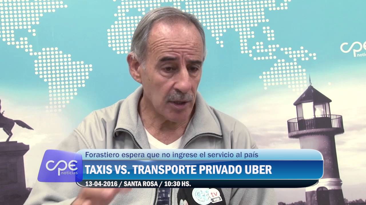 Uber: En La Pampa Propietarios de Taxis tambi&eacute;n la rechazan