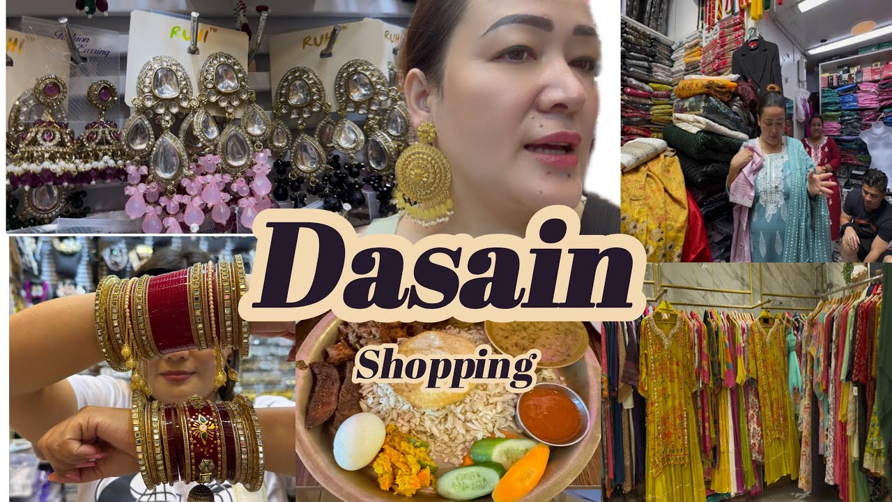 Look what we shopped for Dasain 2024 at Meena Bazaar Bur Dubai 🛍️ || Shopping Vlog || raw video
