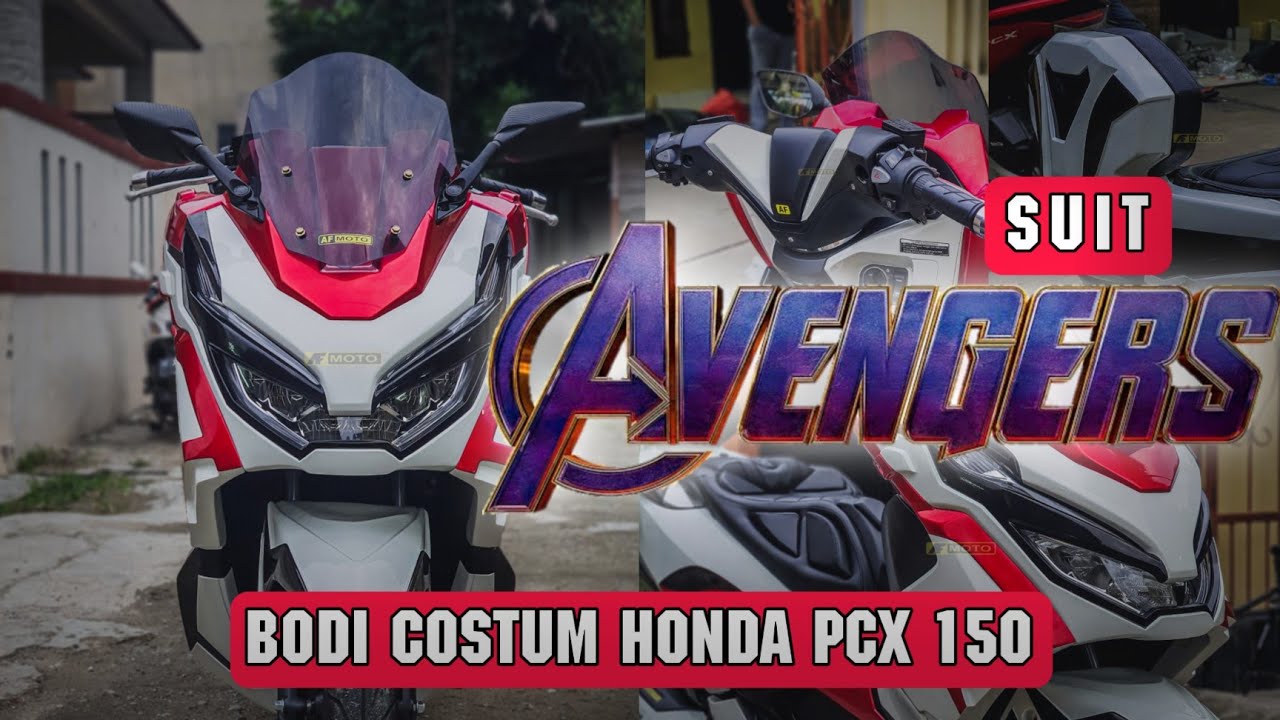 PCX 150 SUIT AVENGER | BODI CUSTOM HONDA PCX 150